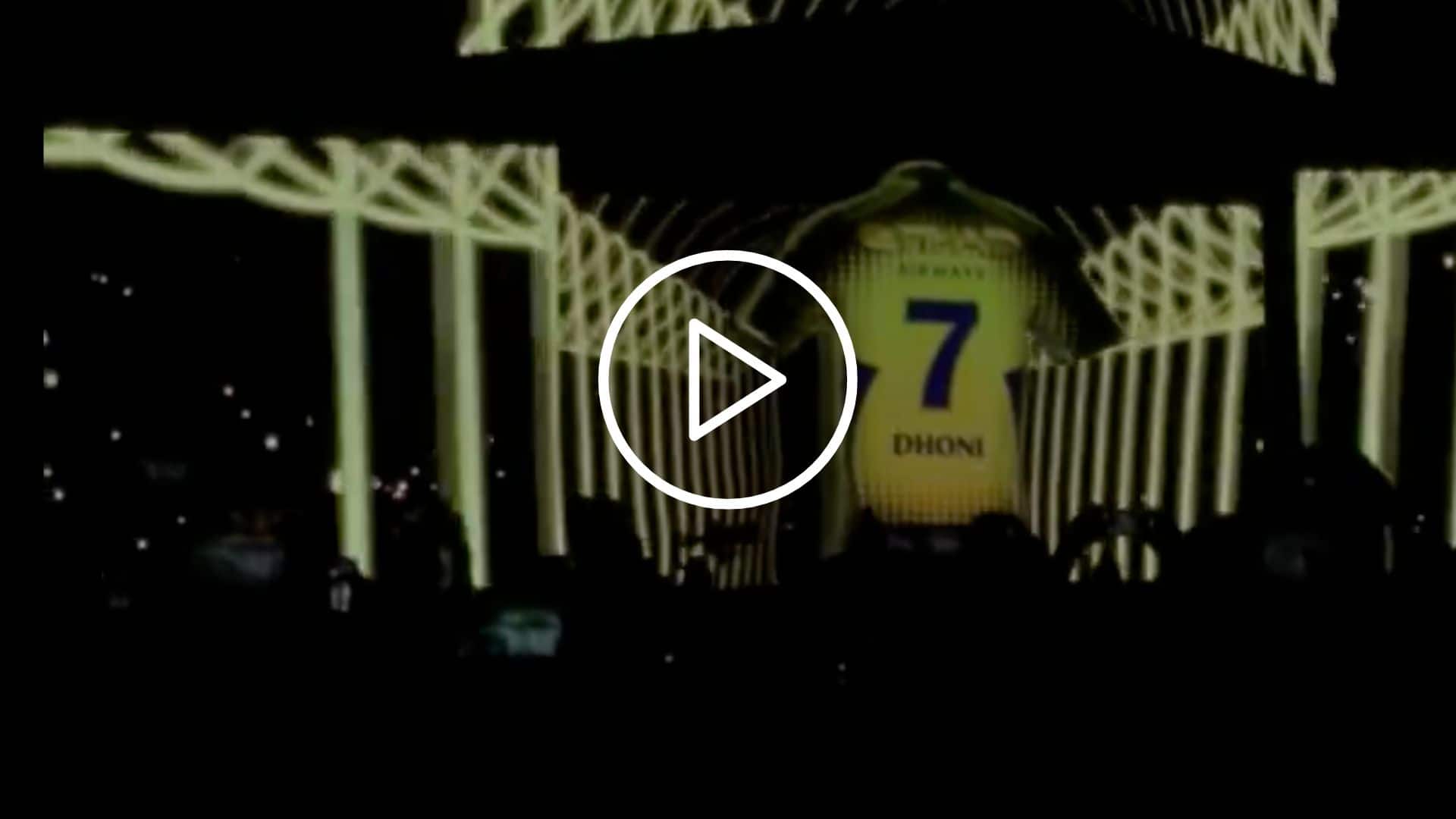 [Watch] CSK Unveils MS Dhoni's Special Jersey Ahead Of IPL 2024 